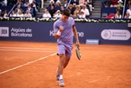 Carlos Alcaraz at the Barcelona Open Banc Sabadell 2025 - Day Two - Source: Getty